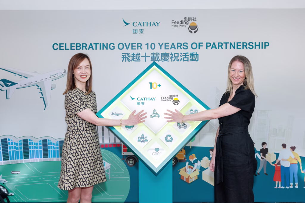 Cathay and Feeding Hong Kong celebrate 10 years