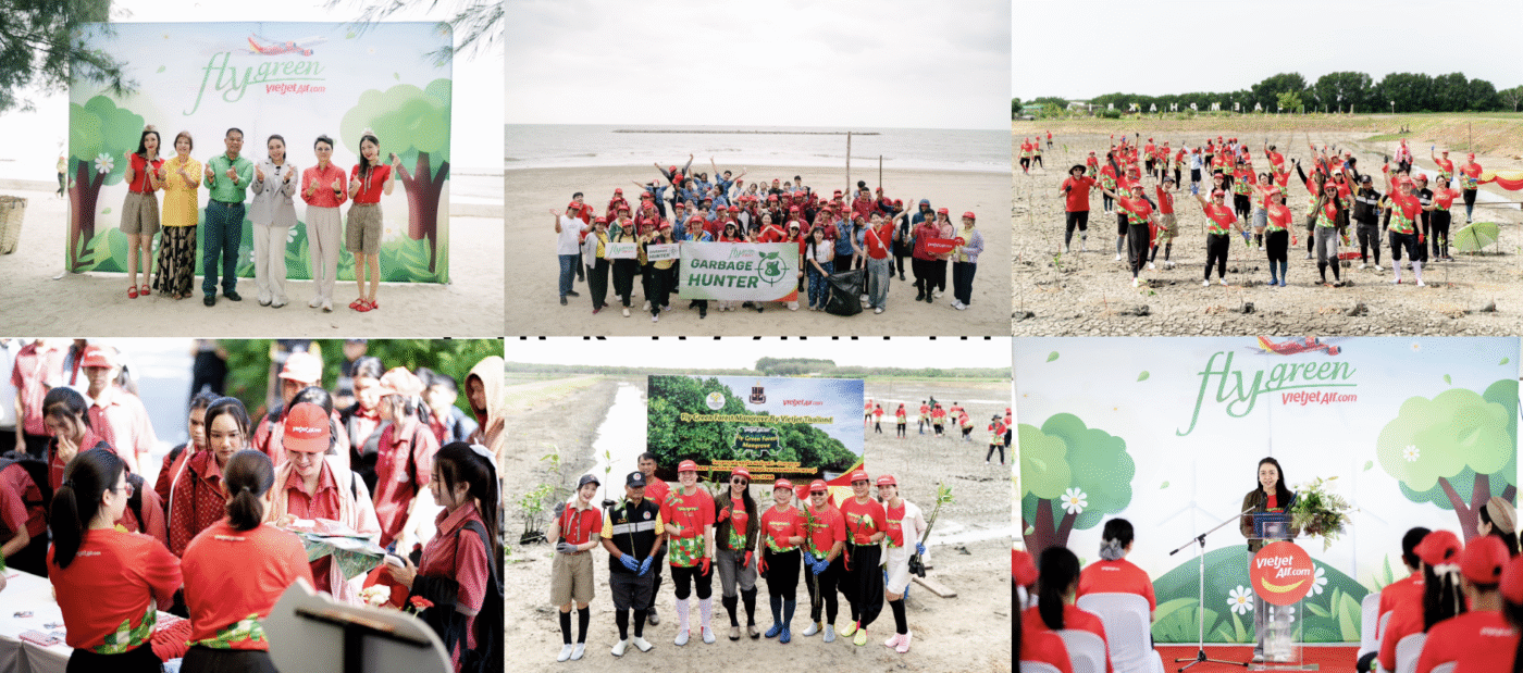 Locals laud Vietjet Thailand sustainability efforts in Phetchaburi